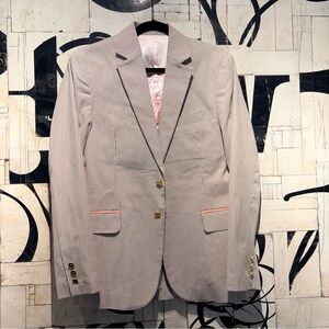 NWT Modern Amusement Striped Blazer